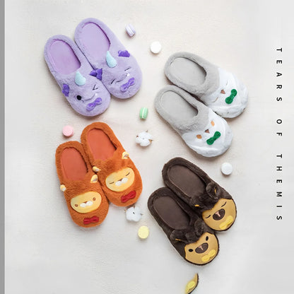 Tears of Themis Sweet Dreams Series plush slippers collection featuring Artem Wing Luke Pearce Marius von Hagen and Vyn Richter designs