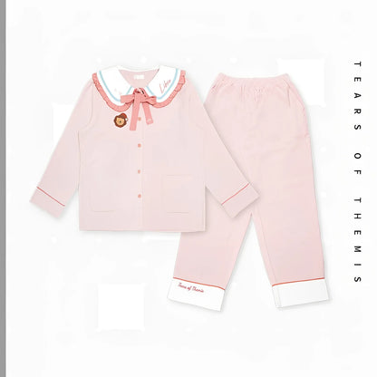 Tears of Themis Sweet Dreams Series Artem Wing cotton long sleeve pajama loungewear set product image white background