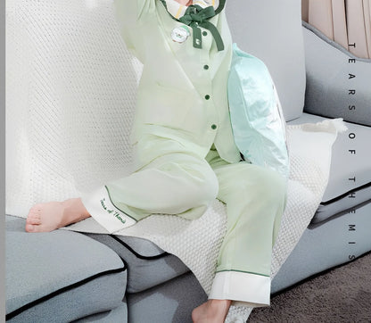 Tears of Themis Sweet Dreams Series Vyn Richter cotton long sleeve loungewear set front view pajama outfit