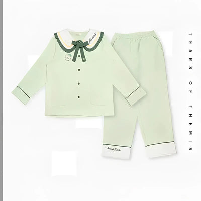 Tears of Themis Sweet Dreams Series Vyn Richter cotton long sleeve loungewear pajama set product image white background