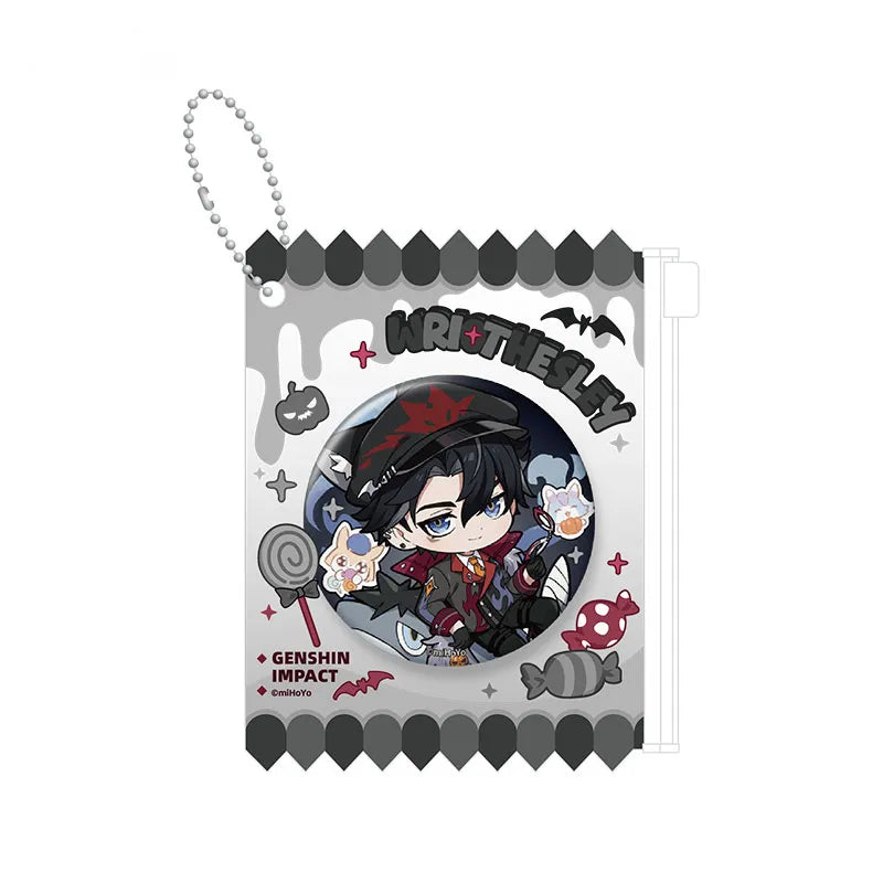Genshin Impact Wriothesley Immernachtreich Reverie Series badge featuring character themed