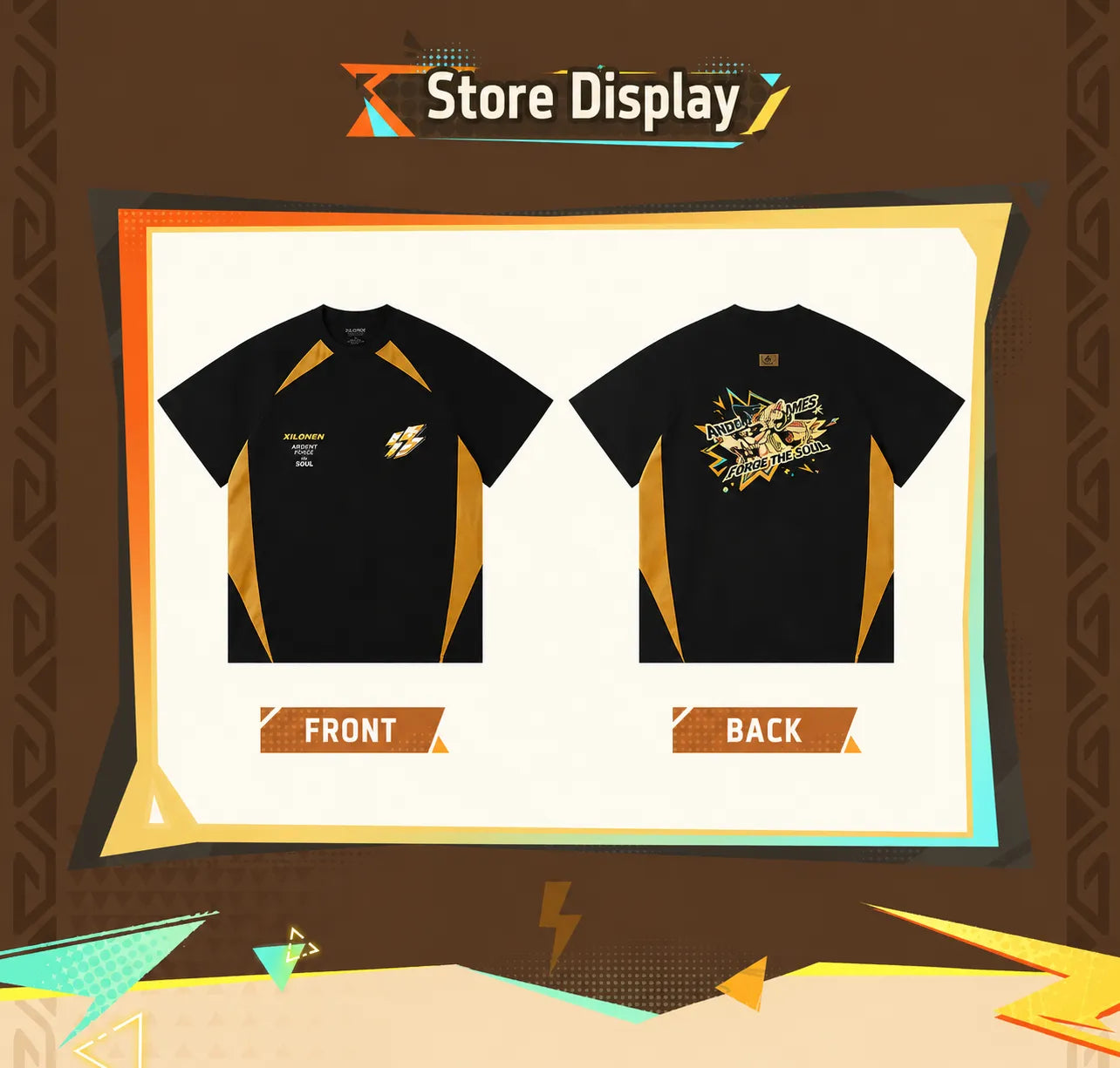 Xilonen T Shirt Front and Back Design Comparison
