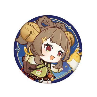 Genshin Impact Yaoyao Starlight Message badge chibi character design