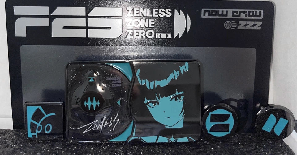 Customer photo of Zenless Zone Zero Yuanyan Engraved Series metal badge set in original retail packaging
